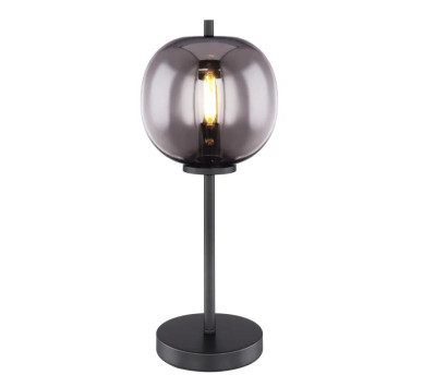 BLACKYtable lamp metal black, 1x E14