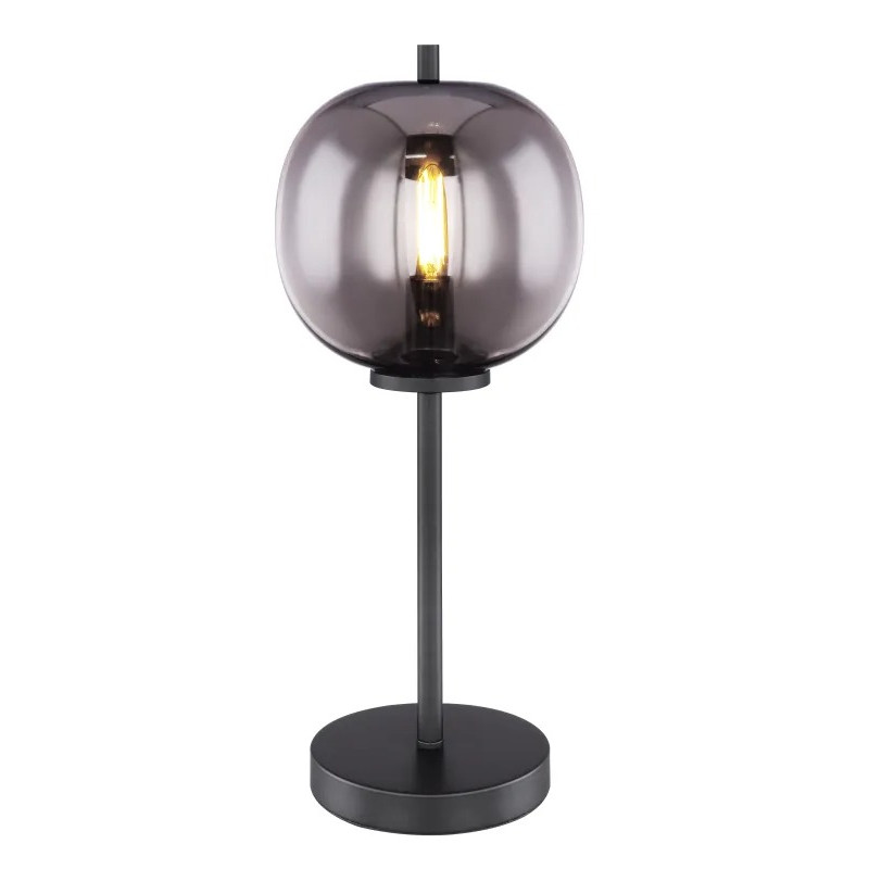 BLACKYtable lamp metal black, 1x E14