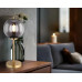 BLACKY Itable lamp metal brass-coloured, 1x E14