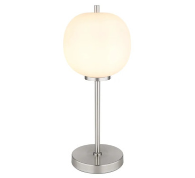 BLACKY Itable lamp metal nickel matt, 1x E14