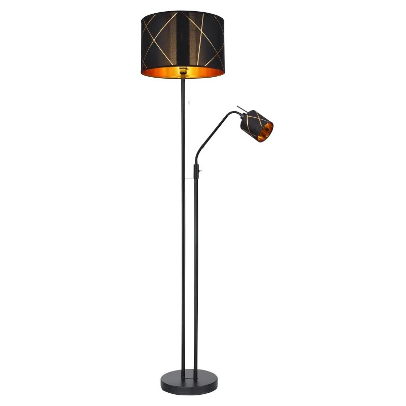 BEMMOFloor lamp metal black, 1x E27