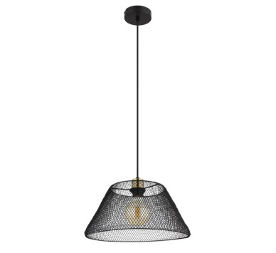 BAKUpendant lamp metal black matt, 1x E27