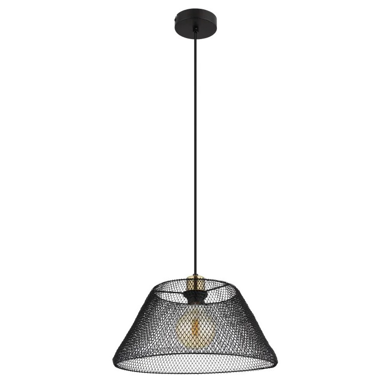 BAKUpendant lamp metal black matt, 1x E27