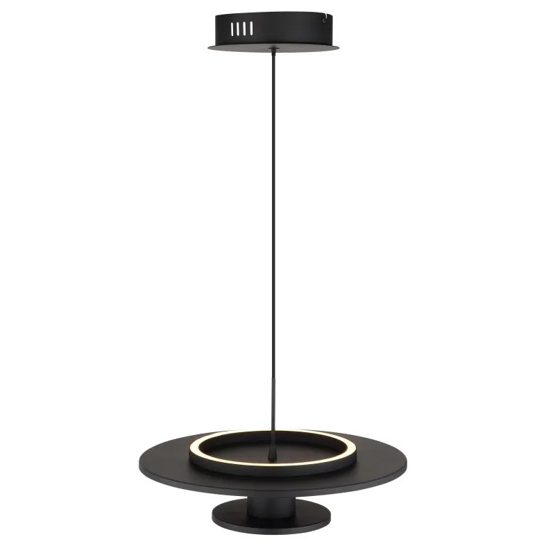 CARTERpendant lamp metal black matt, LED