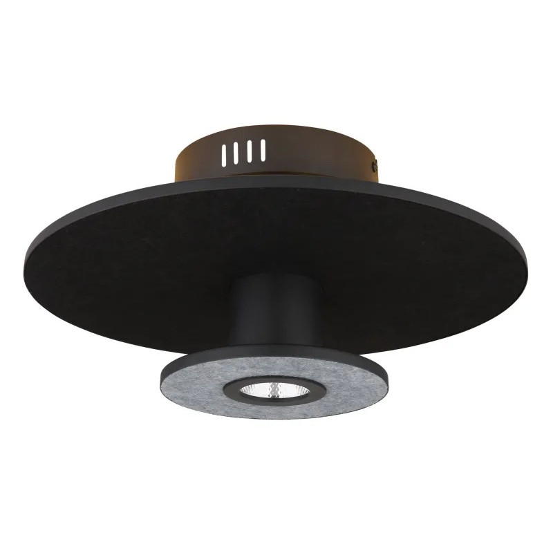 CARTERceiling light metal black matt, LED
