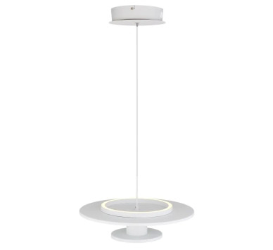 CARTERpendant lamp metal white matt, LED