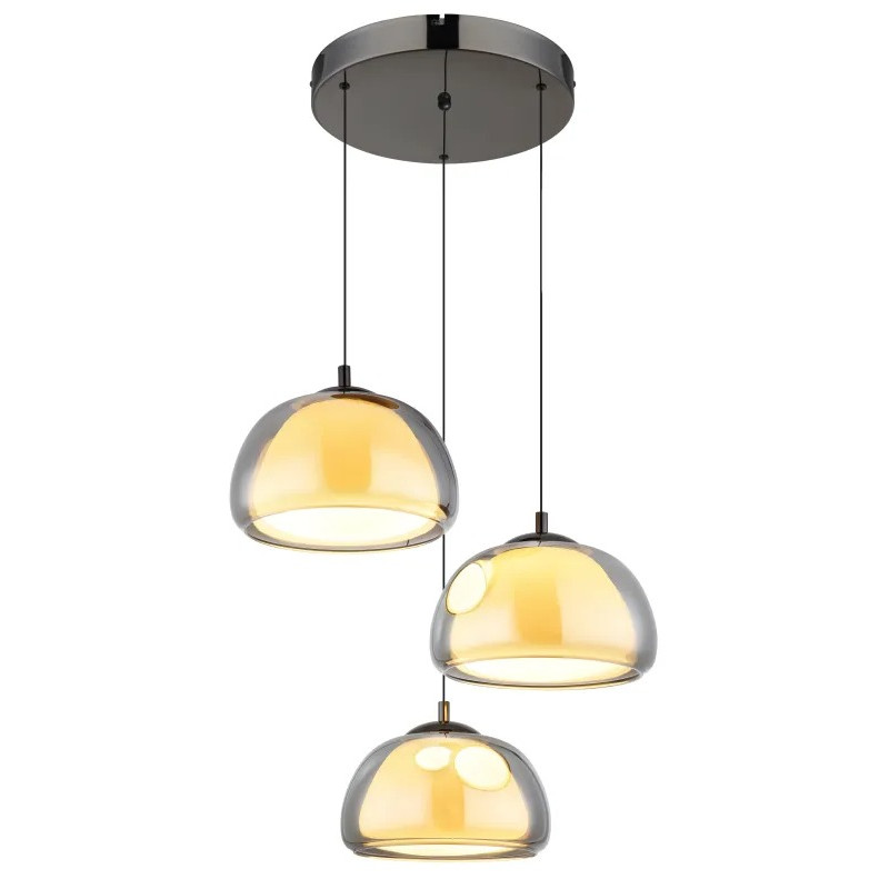 AVILA pendant lamp metal gunmetal, LED