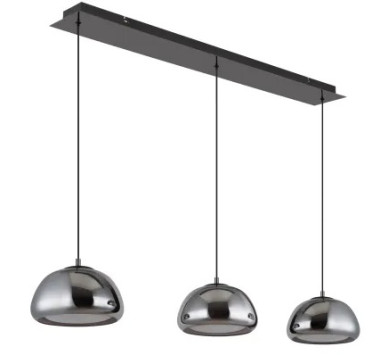 AVILA pendant lamp metal gunmetal, LED