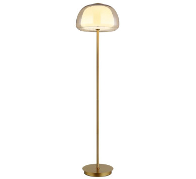 AVILA Floor lamp metal gold colors brushed, LED