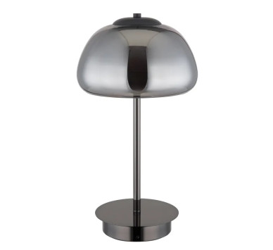 AVILAtable lamp metal gunmetal, LED