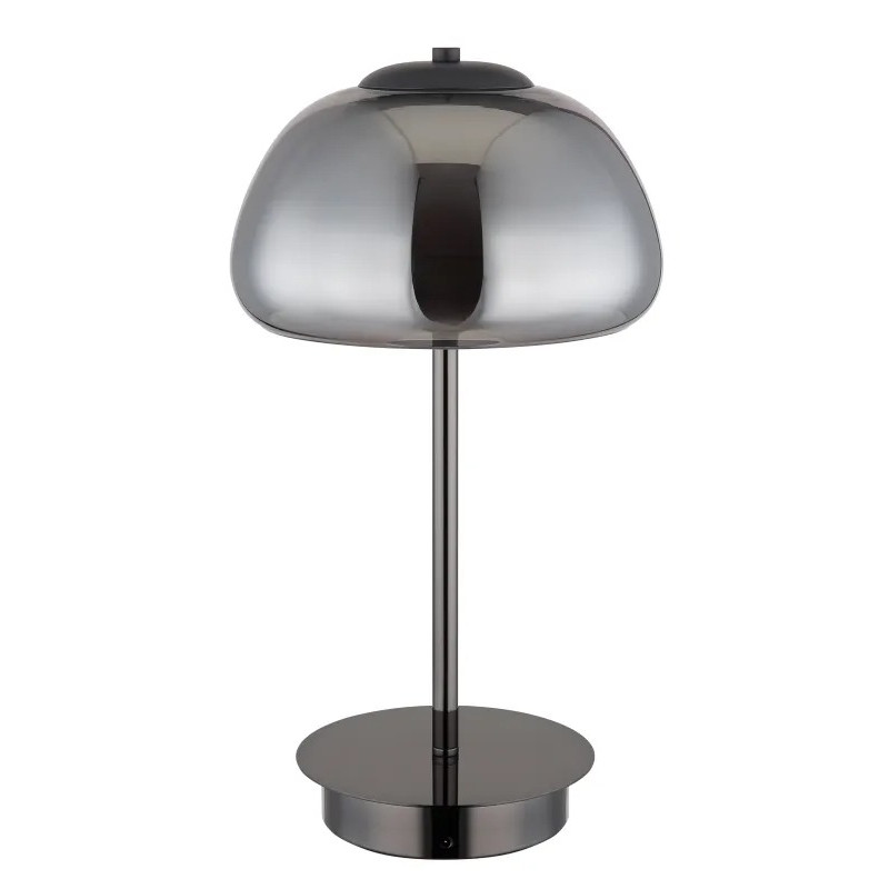 AVILAtable lamp metal gunmetal, LED