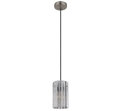 CAYDENpendant lamp metal nickel matt, 1x E27