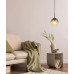 BARRYpendant lamp metal black matt, 1x E27