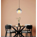 BARRYpendant lamp metal black matt, 1x E27