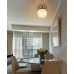 BARRYceiling light metal nickel matt, 1x E27