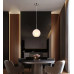 BARRYpendant lamp metal nickel matt, 1x E27