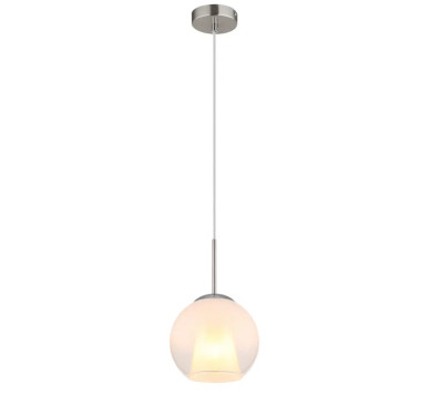 BARRYpendant lamp metal nickel matt, 1x E27