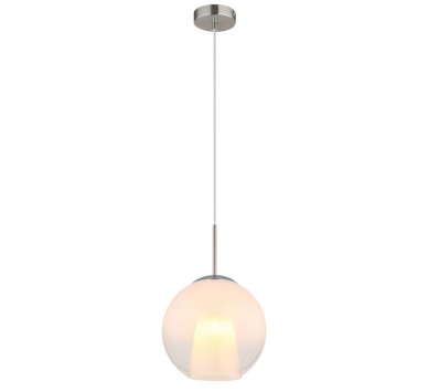 BARRYpendant lamp metal nickel matt, 1x E27
