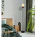 BARRYFloor lamp metal black matt, 1x E27
