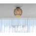 COLLYceiling light metal black matt, 1x E27 LED