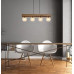BARRY Ipendant lamp metal black matt, 4x E27