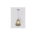 BRANDONpendant lamp metal chromed, 1x E27