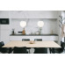 BALLApendant lamp metal nickel matt, 1x E27
