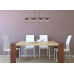 BLAMApendant lamp metal black matt, 4x E27