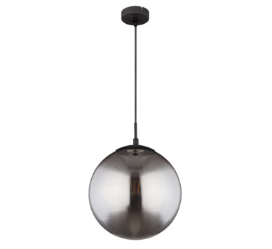 BLAMApendant lamp metal black matt, 1x E27