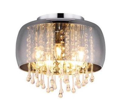 CORRYceiling light metal black matt, 1x E27 LED