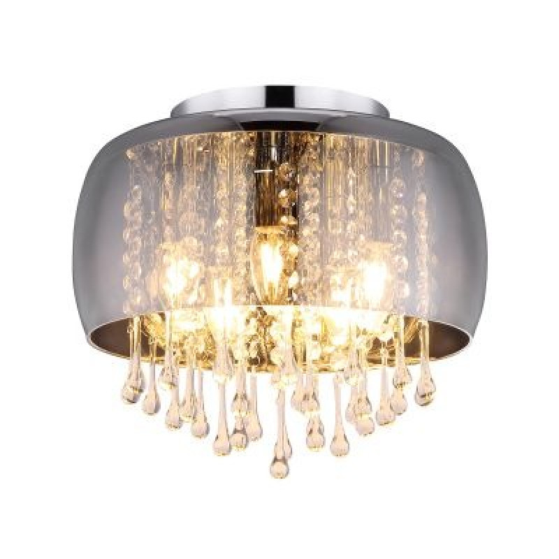 CORRYceiling light metal black matt, 1x E27 LED