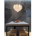 DALTONchandelier metal chromed, 9x E14