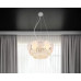 BENJAMINchandelier metal chromed, 8x E14