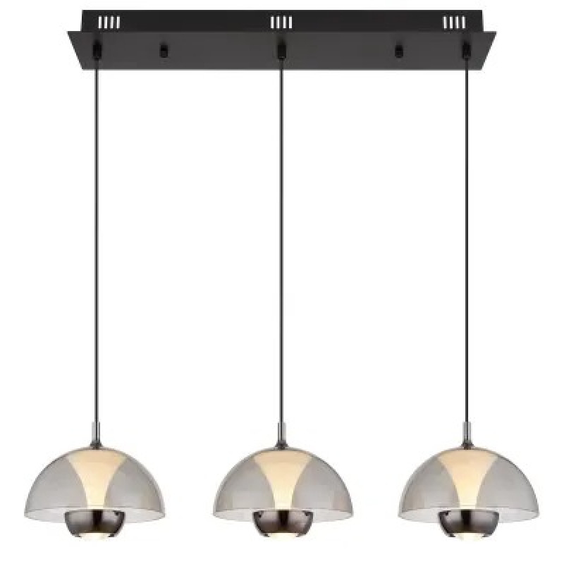 ARUSpendant lamp metal black matt, LED