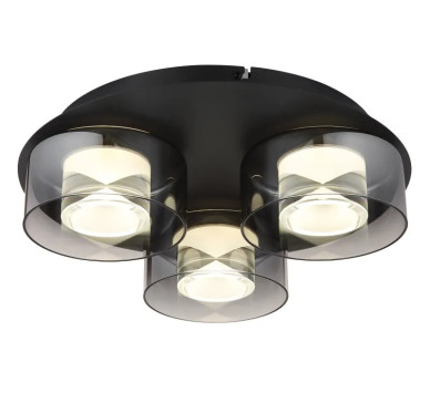 BELINDA ceiling light metal black matt, LED