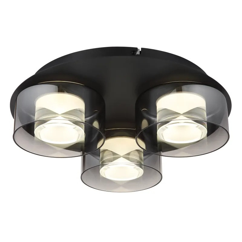 BELINDA ceiling light metal black matt, LED