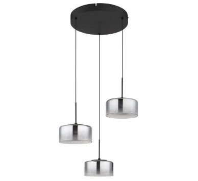 BELINDA pendant lamp metal white, LED