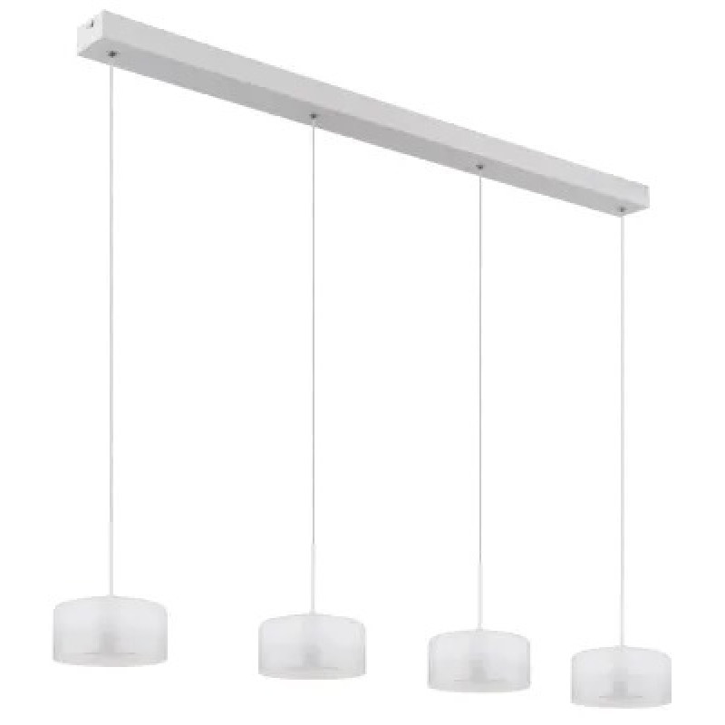 BELINDA pendant lamp metal white matt, LED