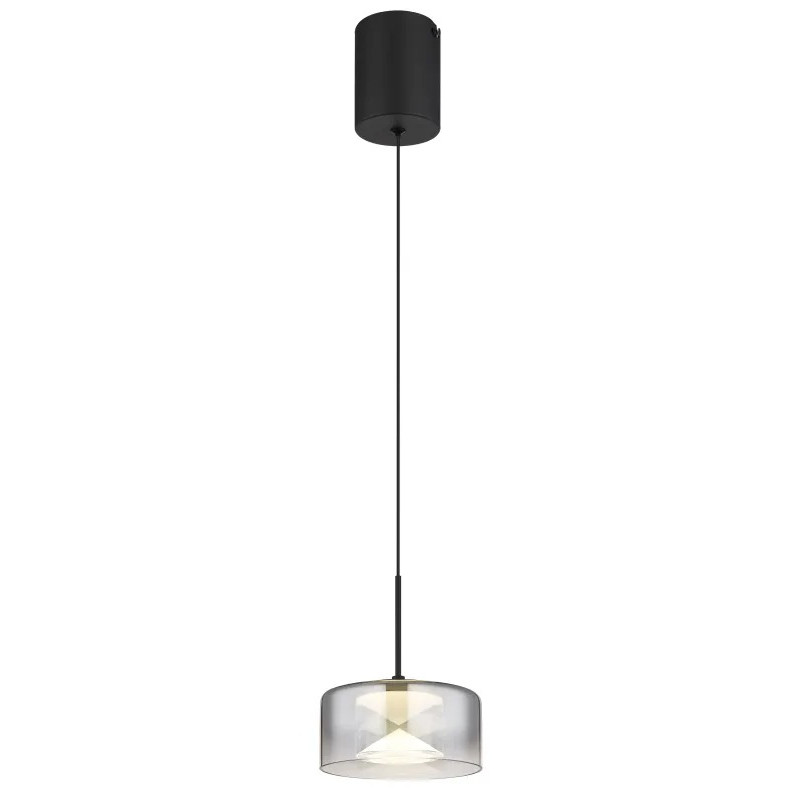 BELINDA pendant lamp metal black matt, LED