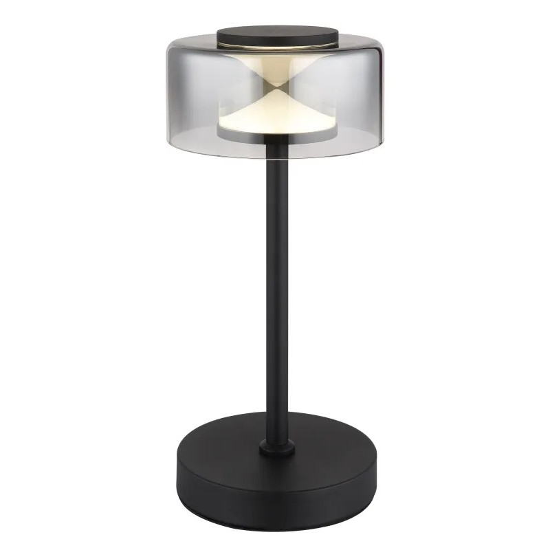 BELINDA table lamp metal black matt, LED