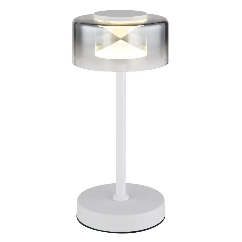 BELINDA table lamp metal white, LED