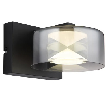 BELINDA wall light metal black matt, LED