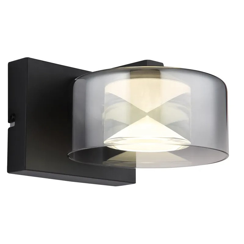 BELINDA wall light metal black matt, LED