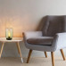 DARINAtable lamp metal black matt, 1x E27