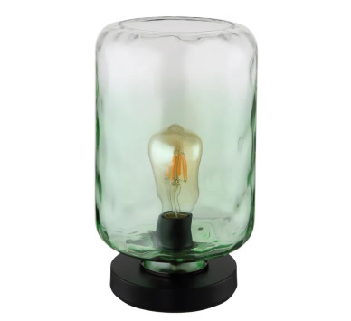 DARINAtable lamp metal black matt, 1x E27