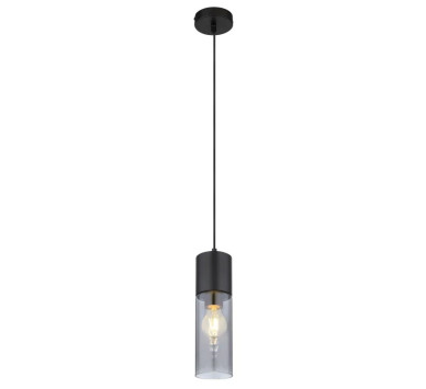 ANNIKApendant lamp metal black matt, 1x E27
