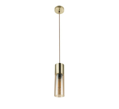 ANNIKApendant lamp metal brass-coloured, 1x E27