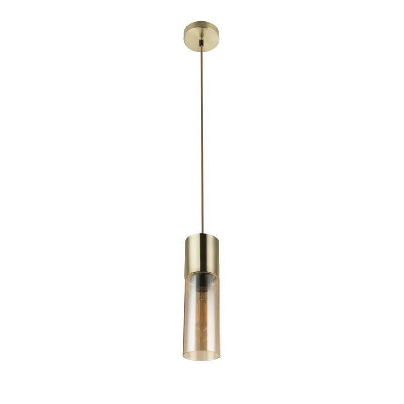 ANNIKApendant lamp metal brass-coloured, 1x E27