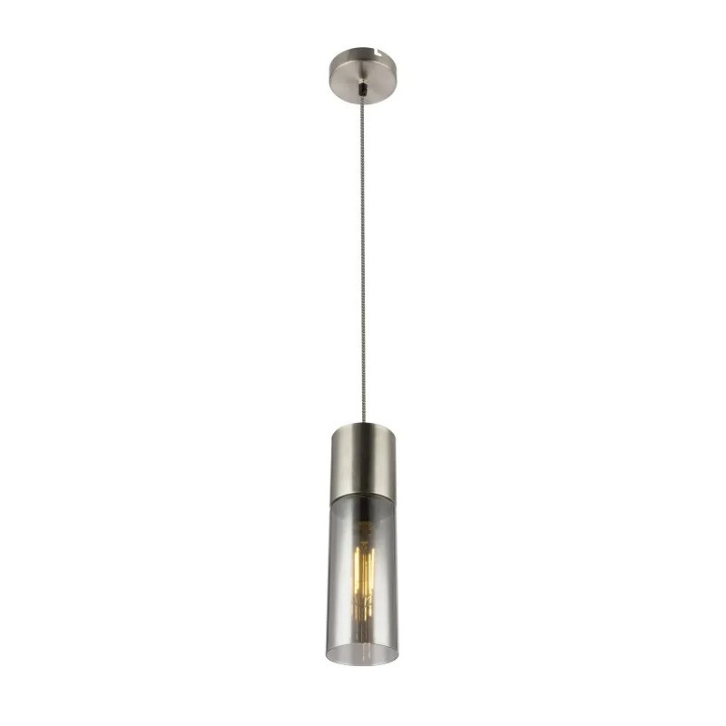ANNIKApendant lamp metal nickel matt, 1x E27