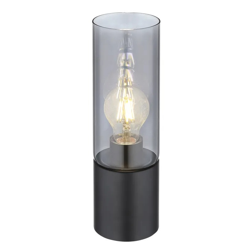 ANNIKAtable lamp metal black matt, 1x E27